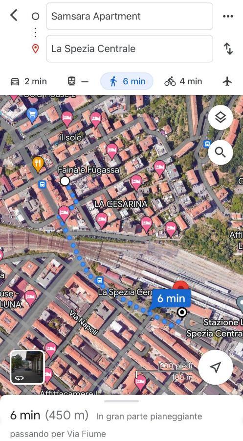 Samsara Apartment Λα Σπέτσια Εξωτερικό φωτογραφία
